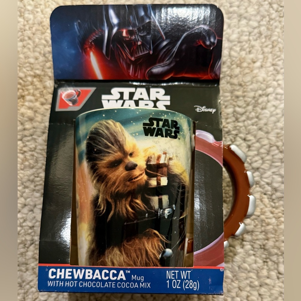 New in Box Star Wars Chewbacca mug